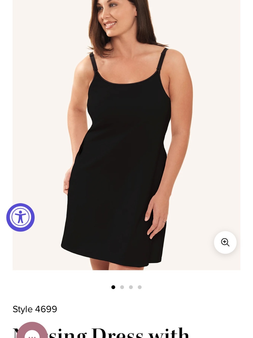 Nursing Dress with Built In Nursing Bra